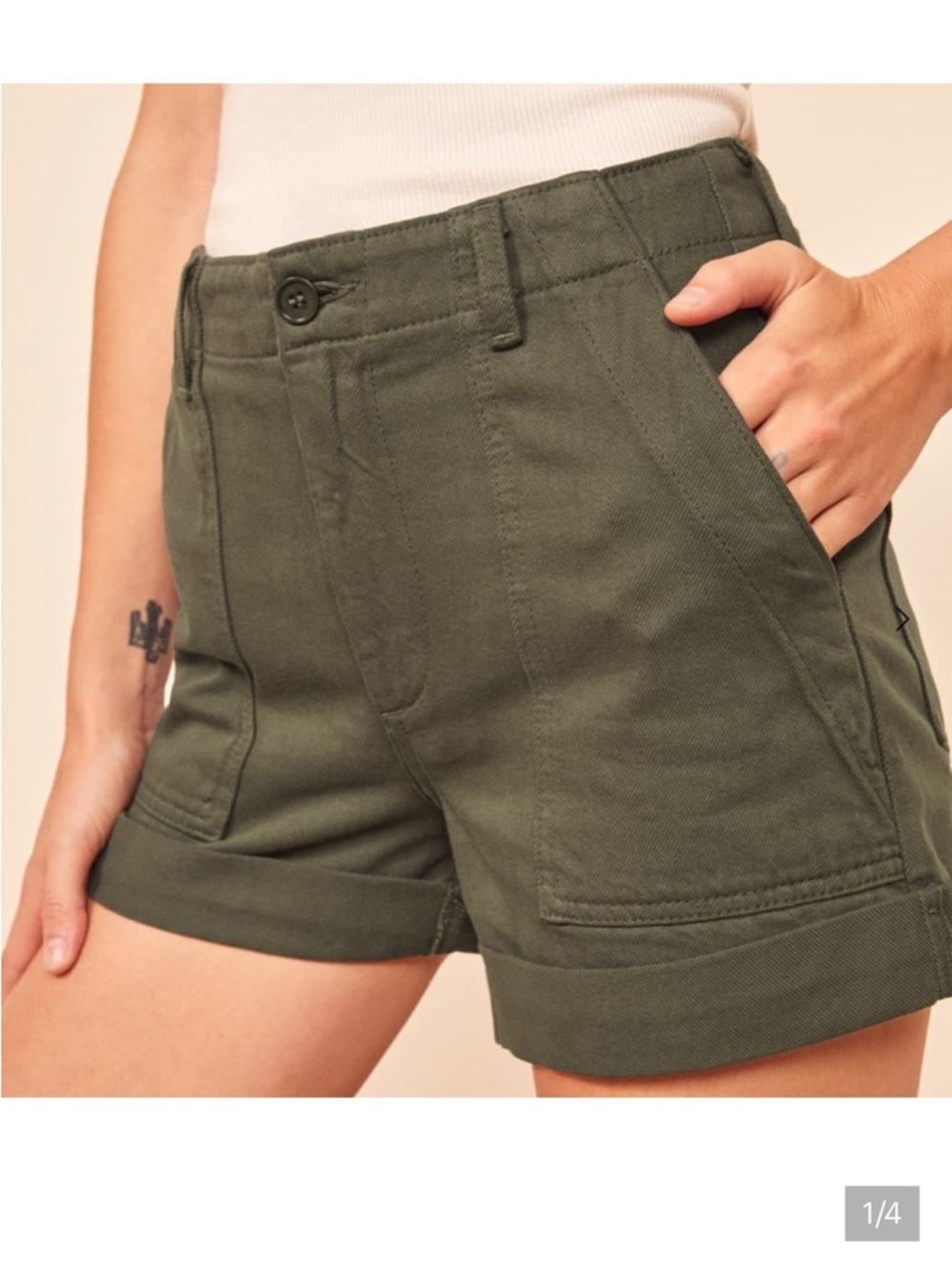 Reformation Utility Shorts - Picture 3 of 8